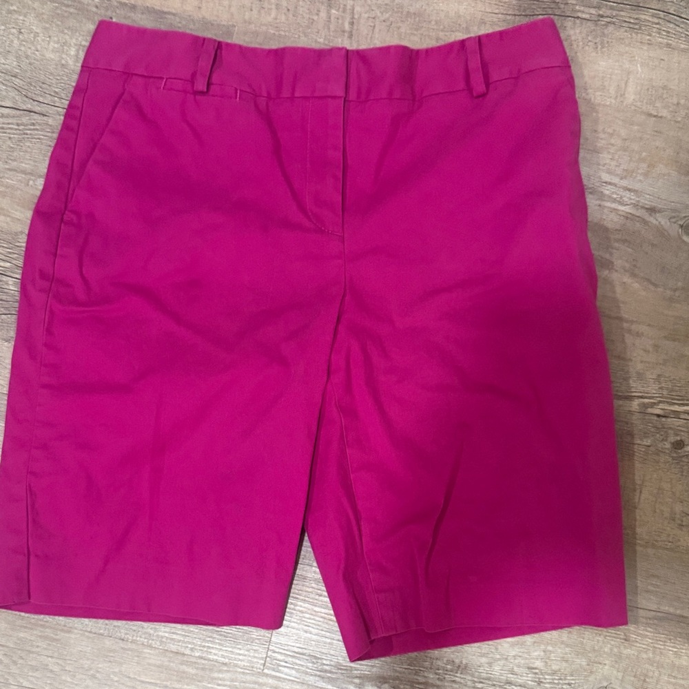Talbots Bright Magenta Bermuda Shorts